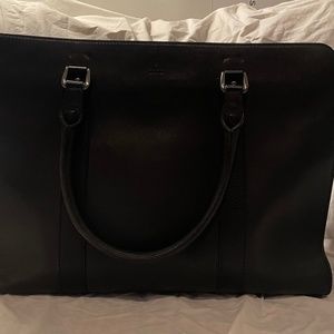 Gucci Black Leather Briefcase Great Condition